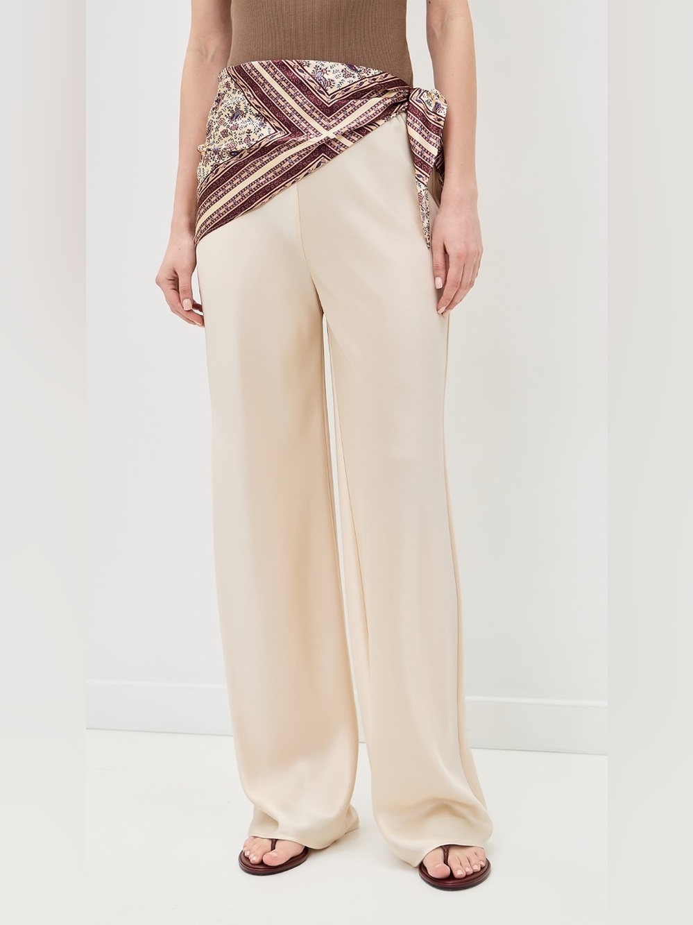 Reformation Gale Satin Pants